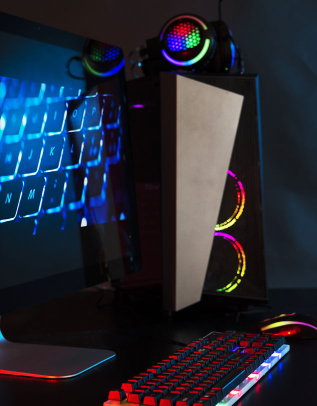 Cyber Gaming Cafe Setup pc Laptop desktop