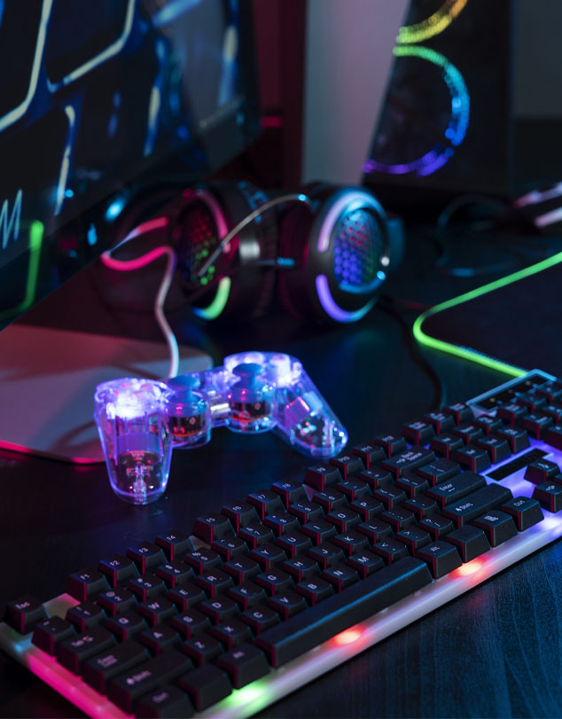 Cyber Gaming Cafe Setup Pc Laptop desktop